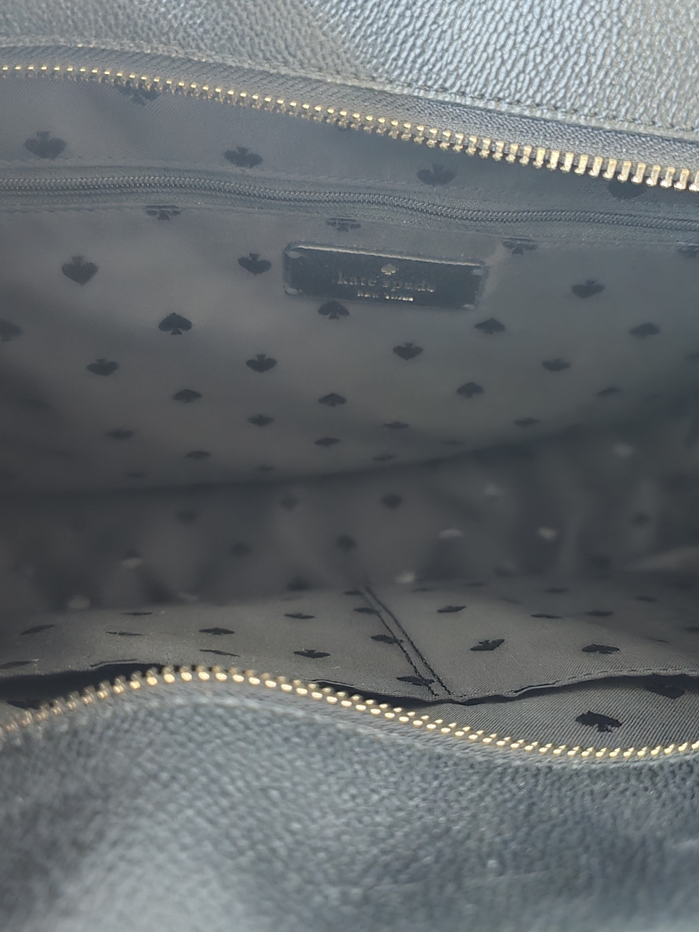Kate Spade Black Floral Tote Bag - Picture 4 of 7